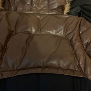 Woman Rudsak coat Real fur size large